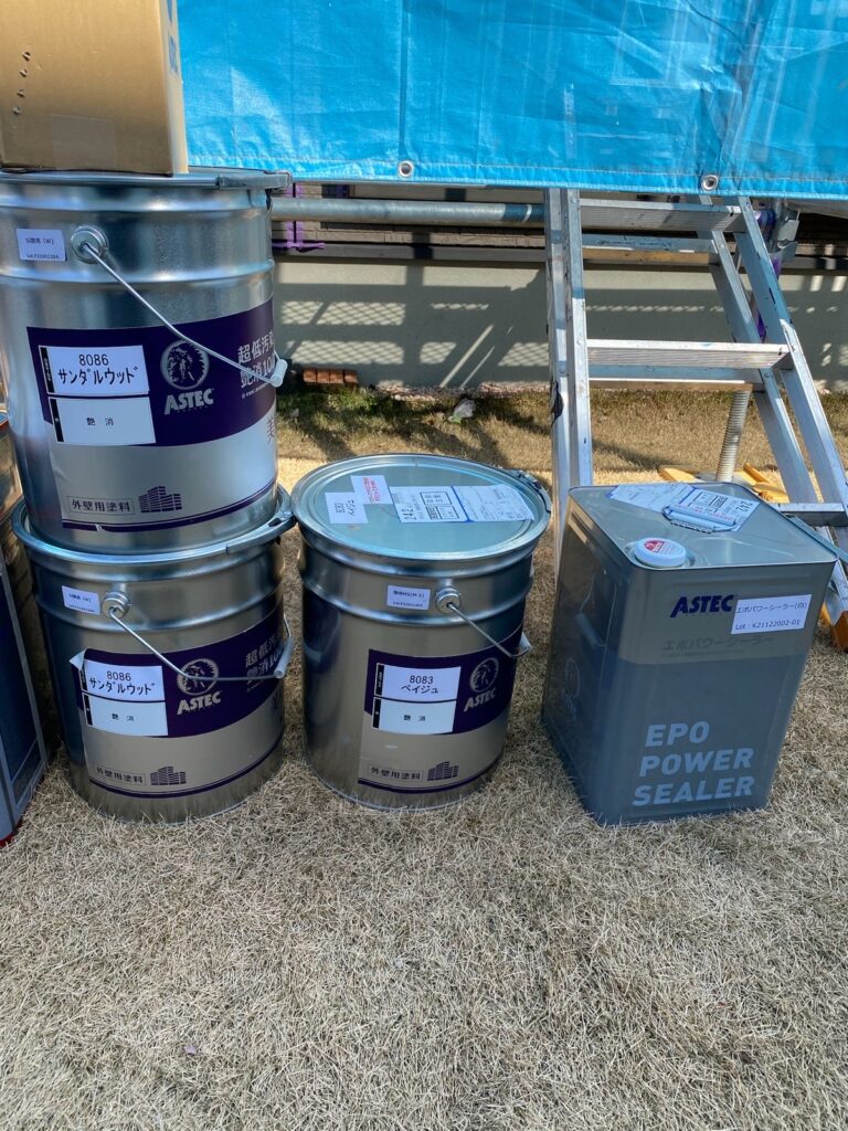 使用材料<br />
←外壁材料