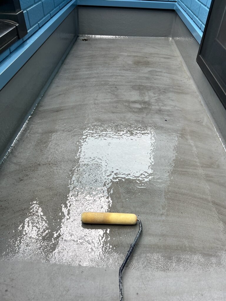 ベランダ/プライマー塗布（下塗り）