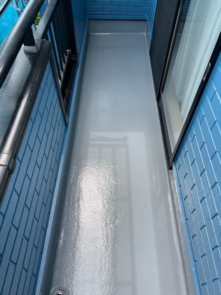 ベランダ/トップコート塗布