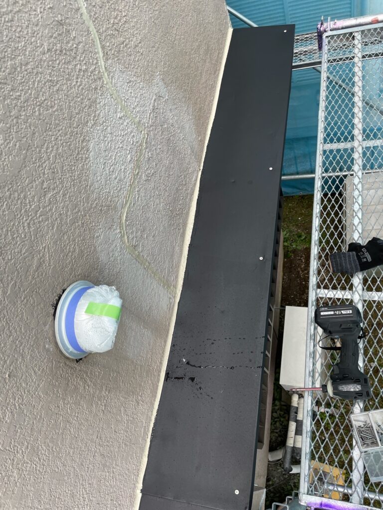 霧除けのビス交換