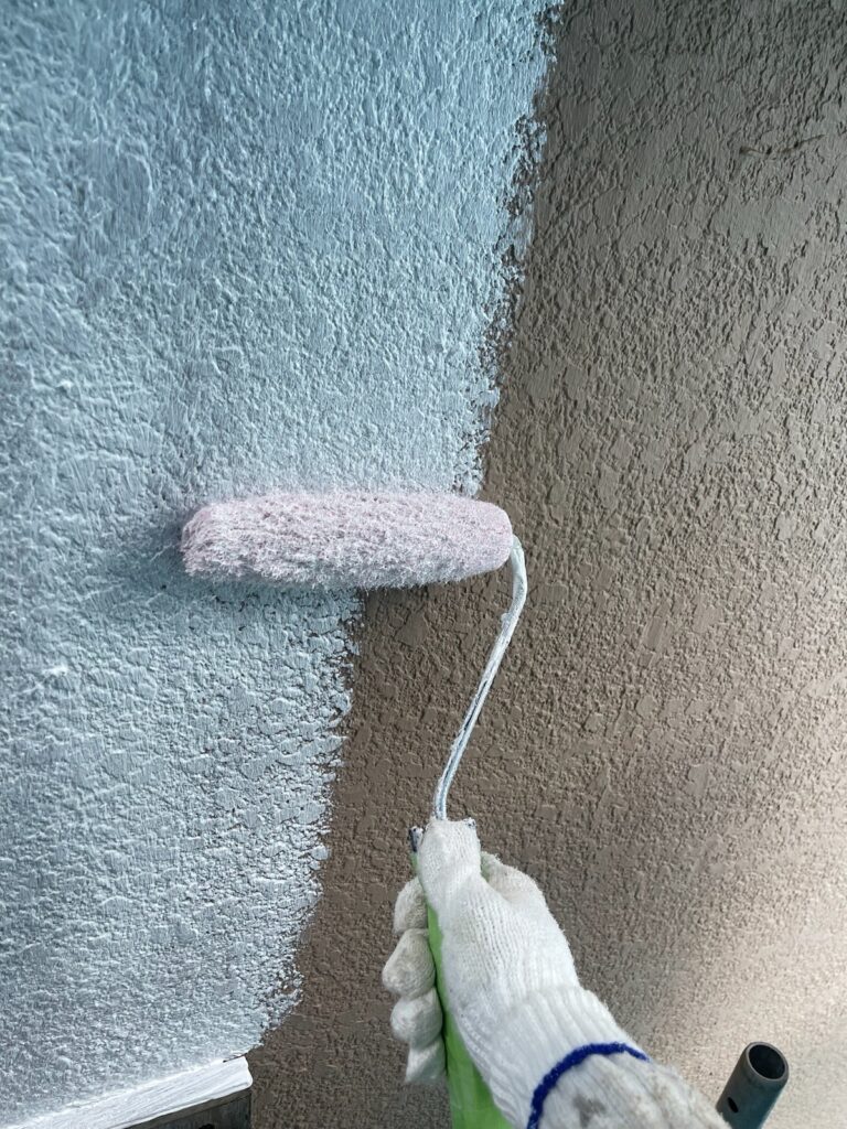 外壁下塗り