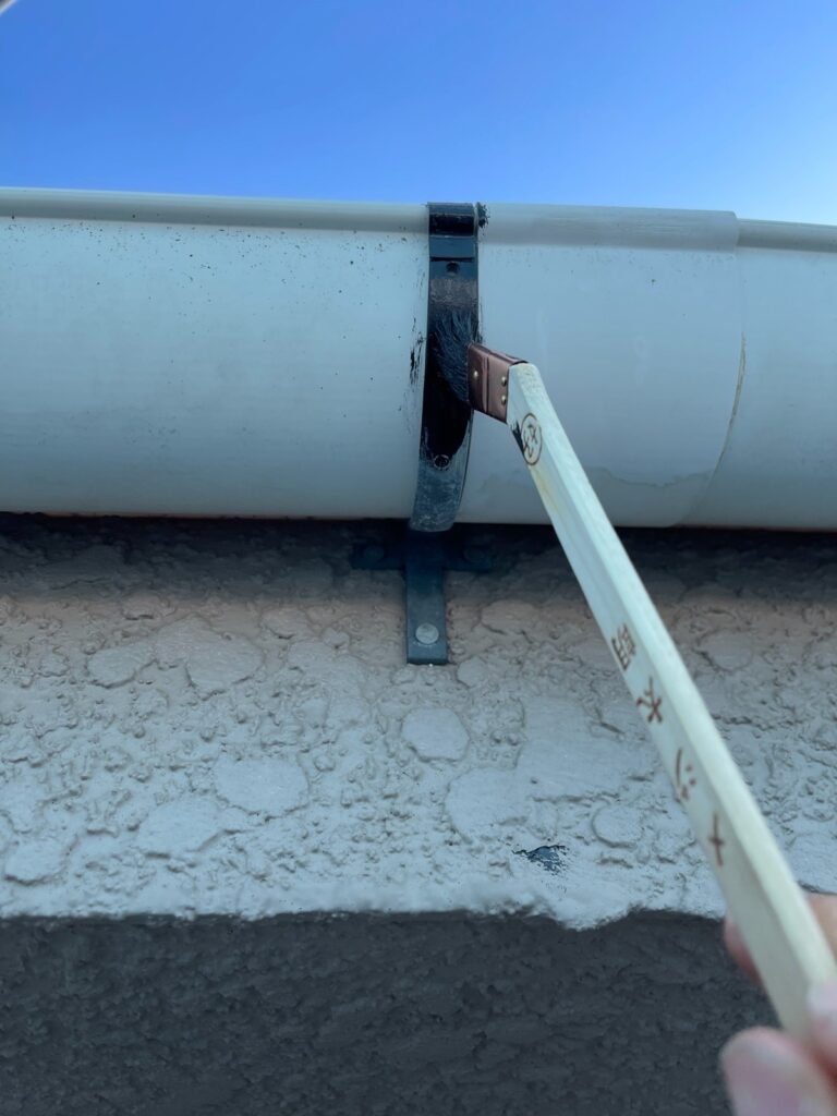 雨樋の金具さび止め