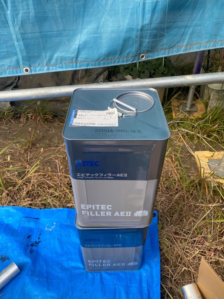 使用材料<br />
←外壁下塗り材料