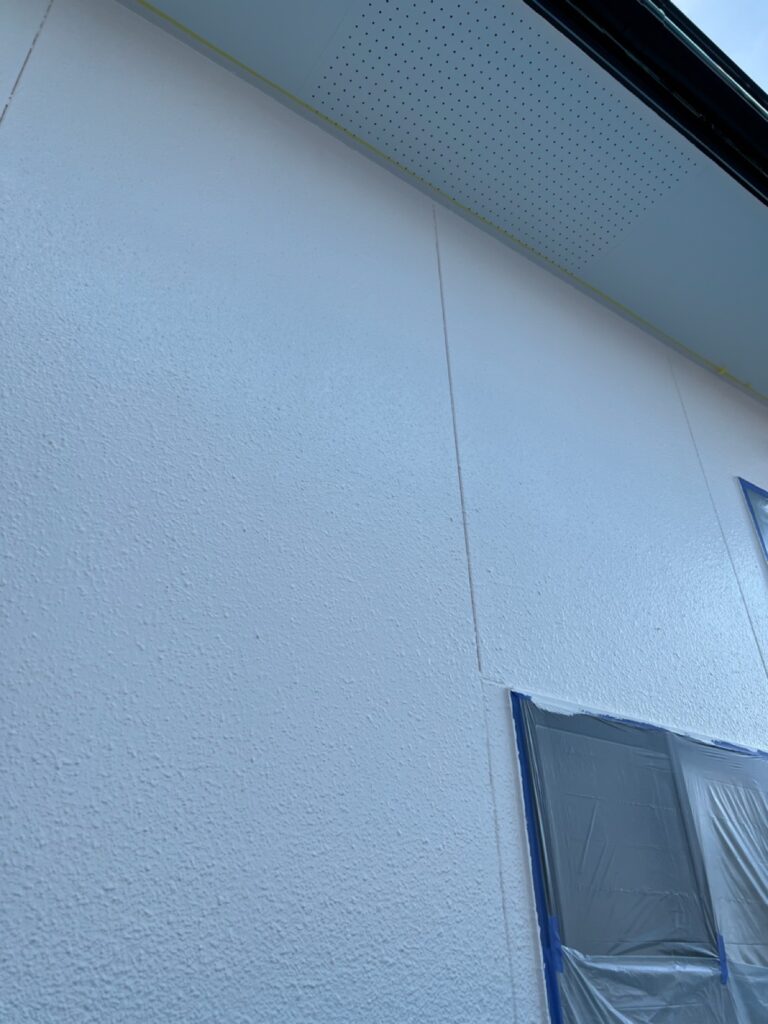 外壁上塗り完了（２F）