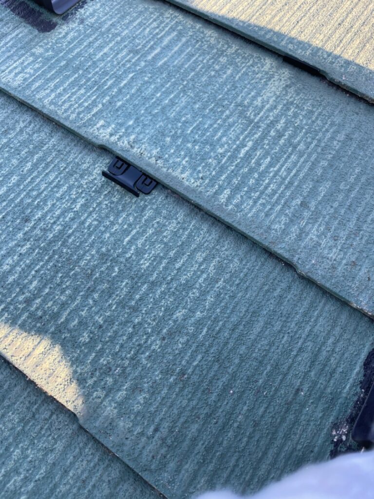 タスペーサー01取り付け<br />
（雨漏れ防止の為）