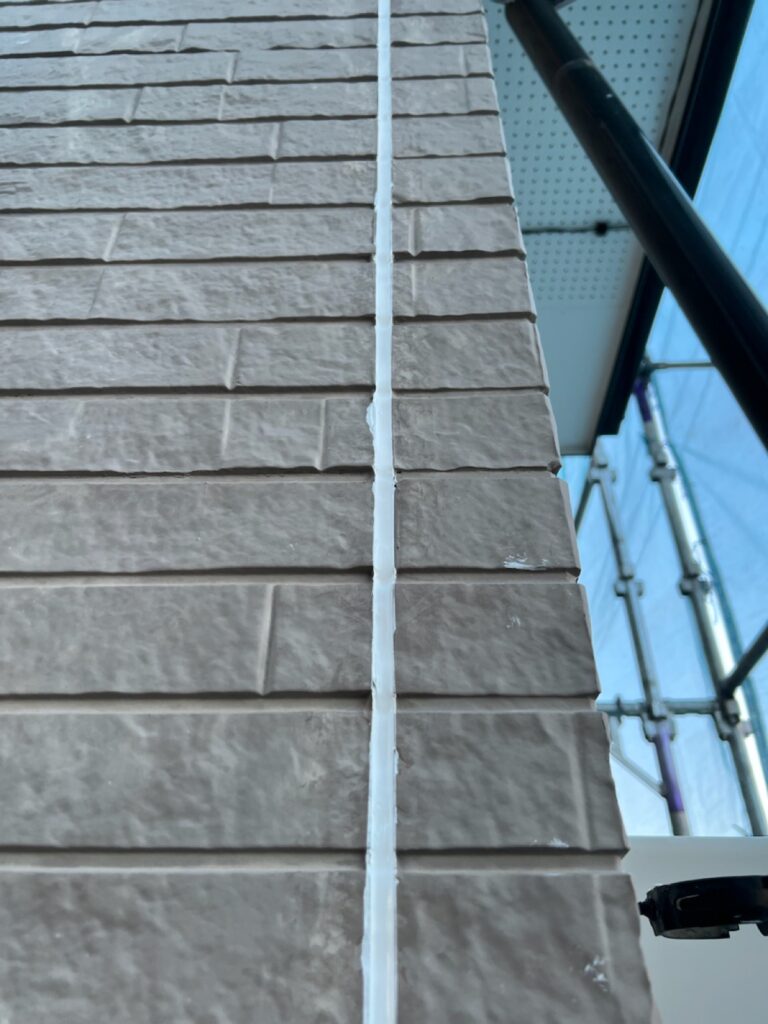 コーキング打ち込み・ならし