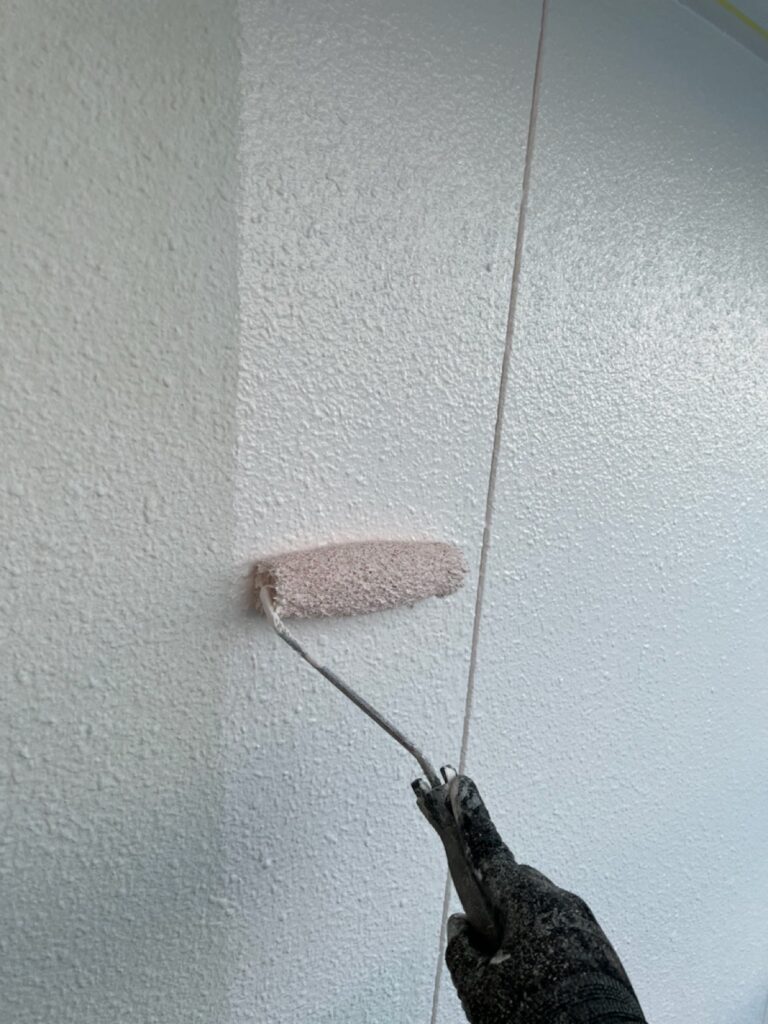 外壁中塗り（２F）