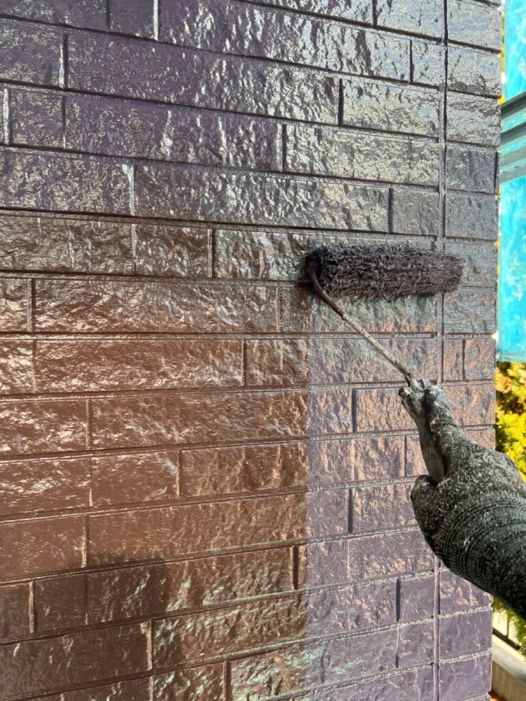 外壁上塗り（１F）