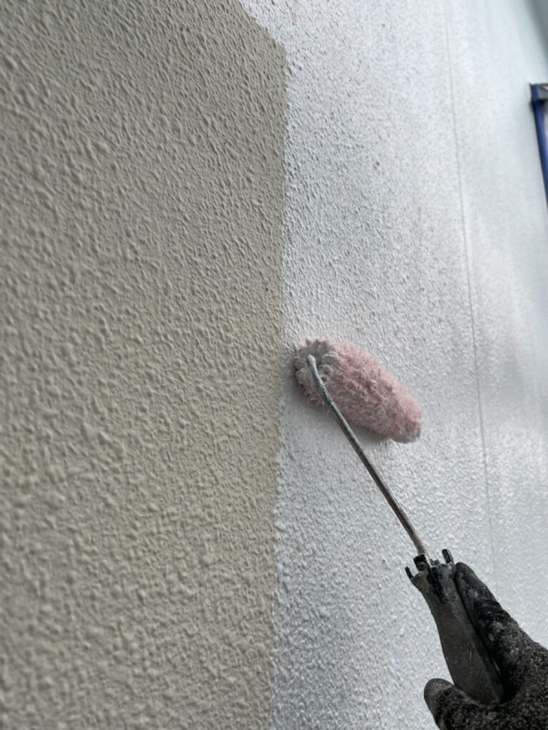 外壁下塗り