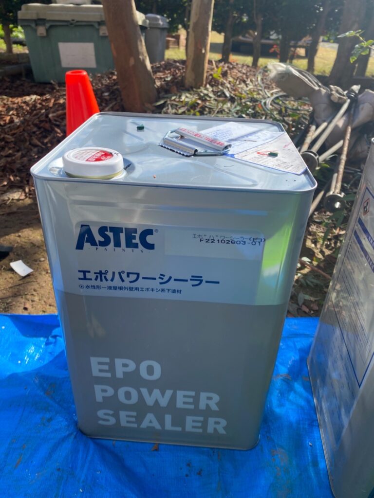 使用材料<br />
←外壁下塗り材料