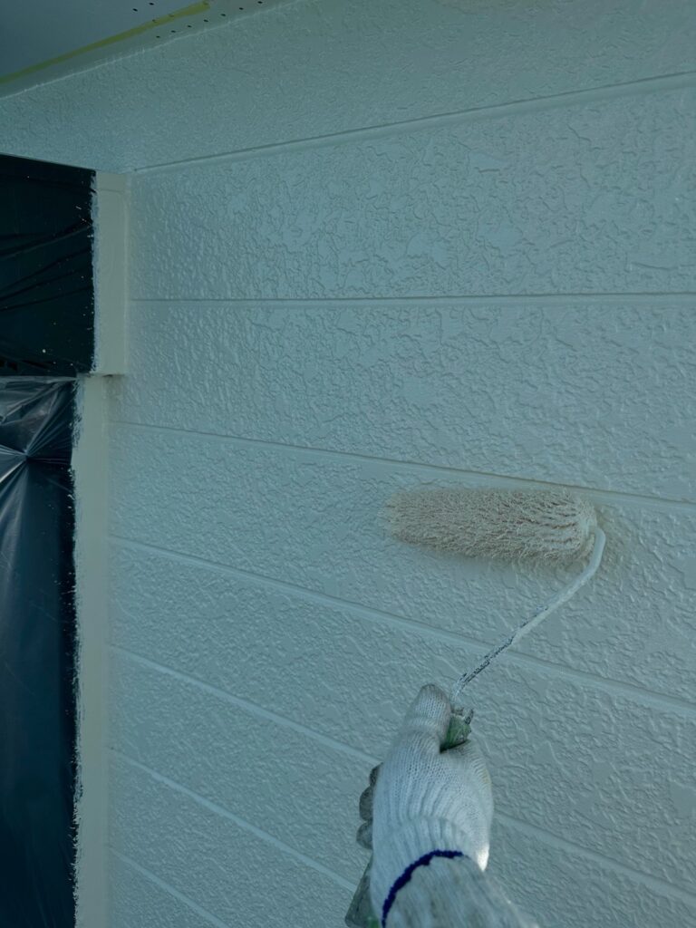 外壁上塗り（２F）