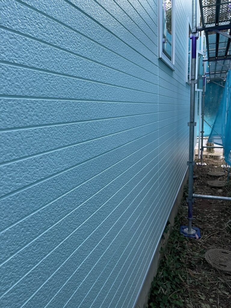 外壁上塗り（完了）