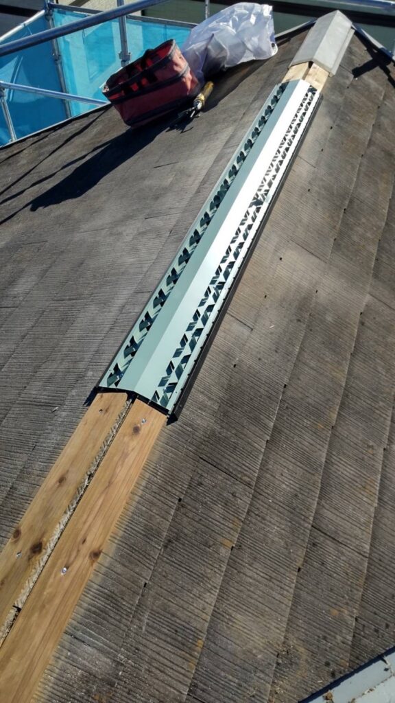 換気棟取り付け（後付け工事）