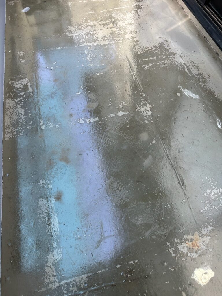 ベランダ床プライマー塗布