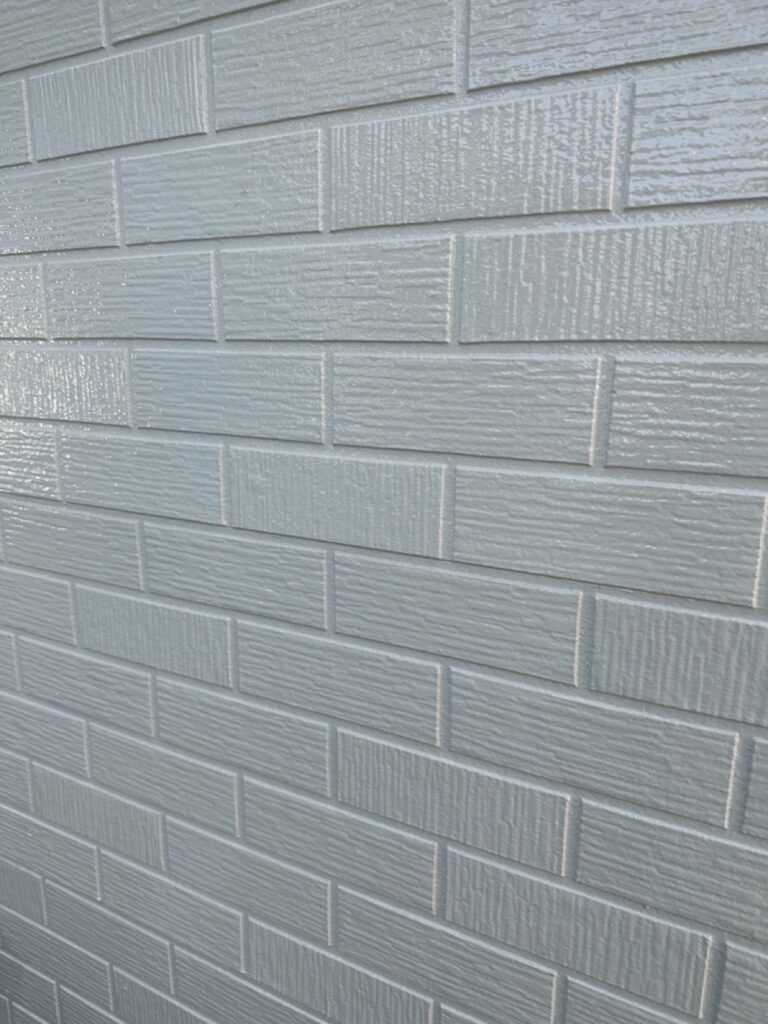 外壁上塗り完了（１F）