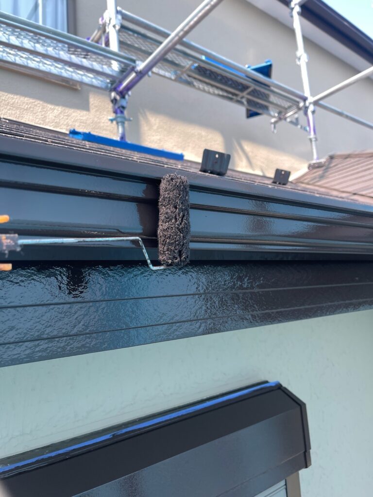 雨樋・鼻隠し/上塗り