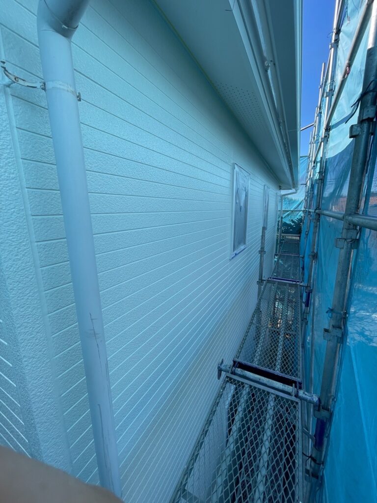 外壁中塗り（完了）