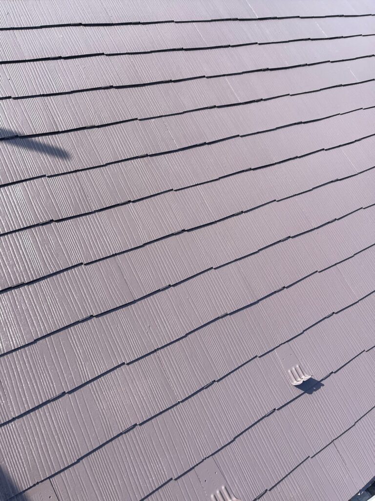 屋根中塗り完了