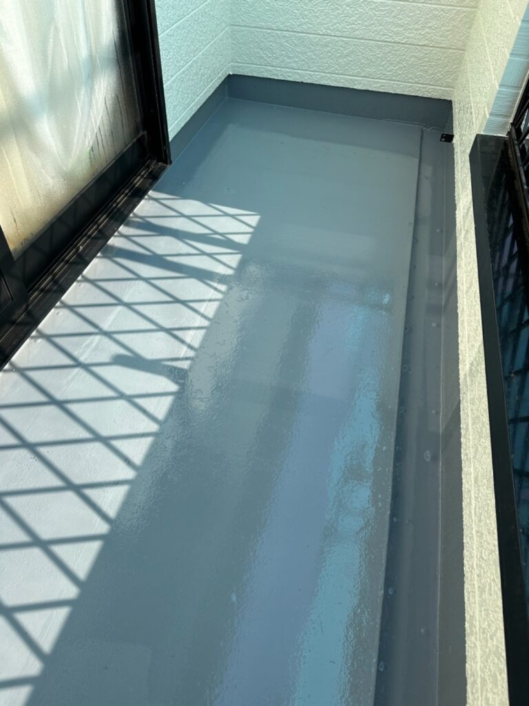 ベランダ床トップコート
