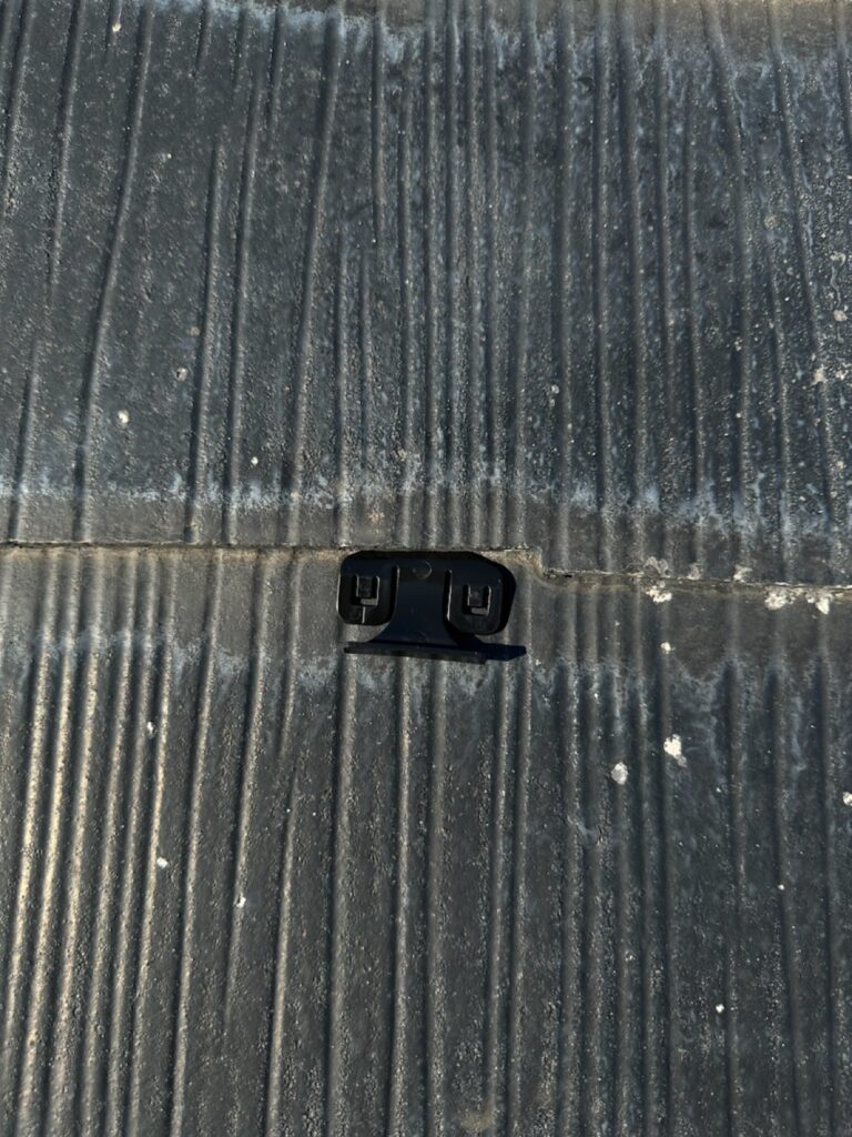 タスペーサー01取り付け（雨漏れ防止の為）