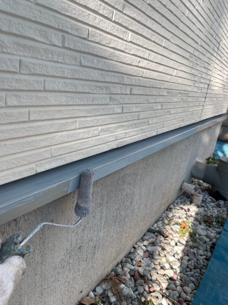 水切りさび止め（下塗り）