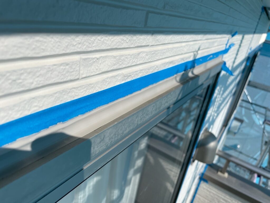 コーキング打ち込み・ならし