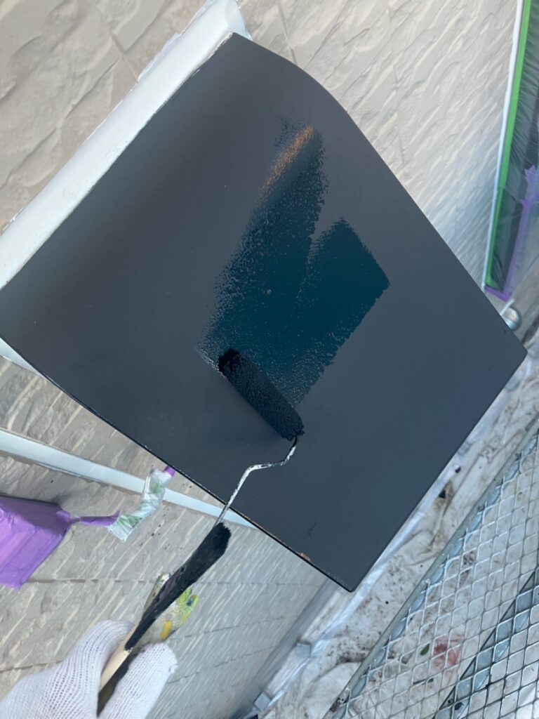 換気フード中塗り