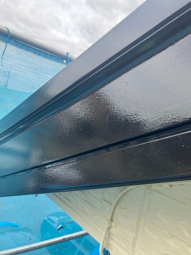 破風板上塗り（完了）