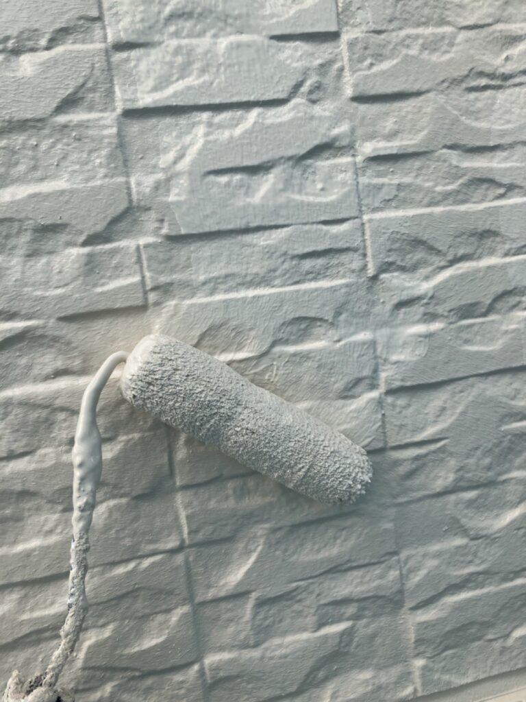 外壁上塗り