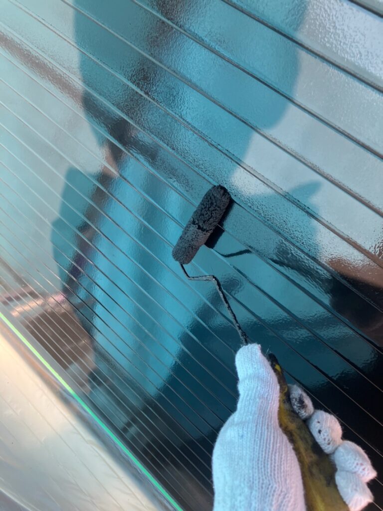 シャッター上塗り