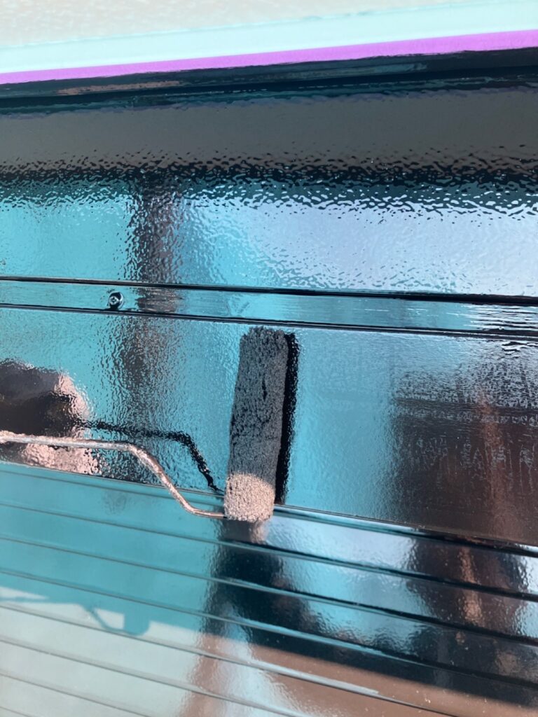 シャッター上塗り