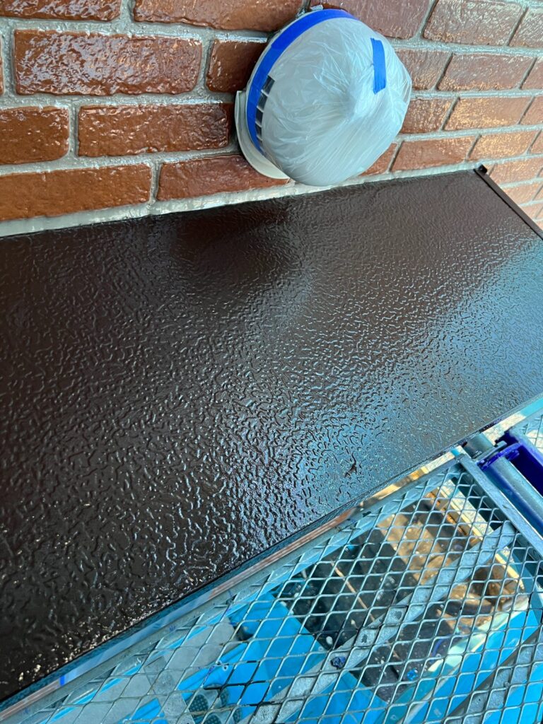 霧除け/上塗り完了