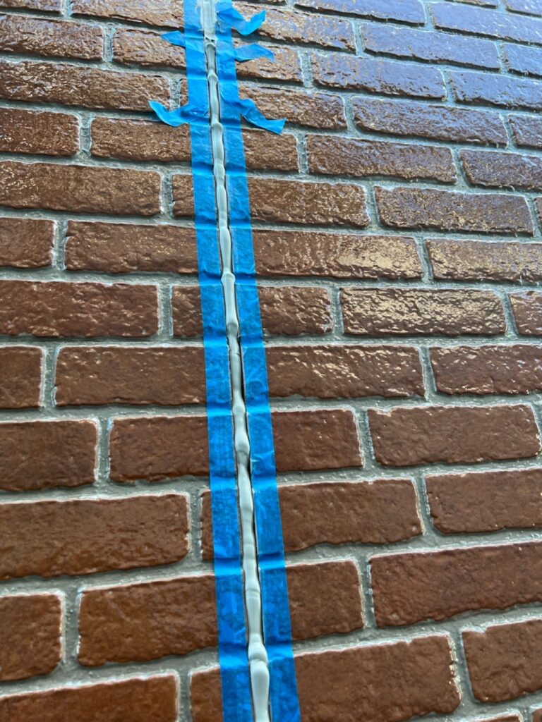 コーキング打ち込み・ならし