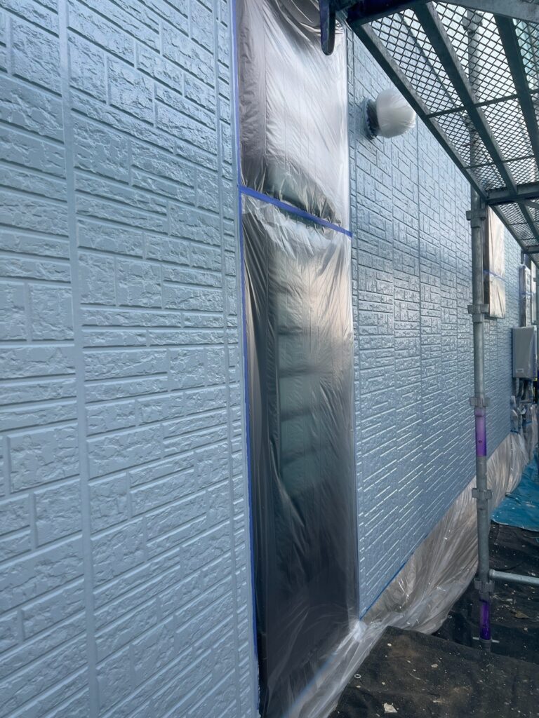 外壁中塗り（完了）