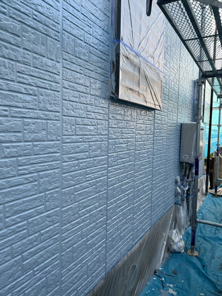 外壁上塗り（完了）