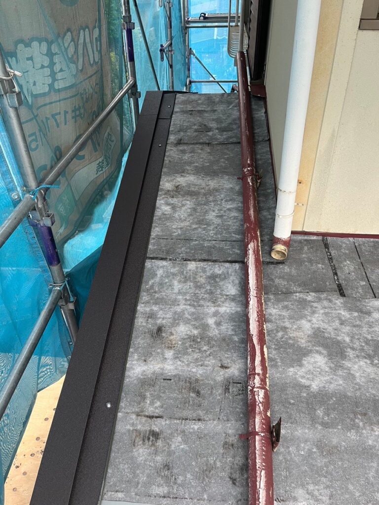 ケラバ取り付け