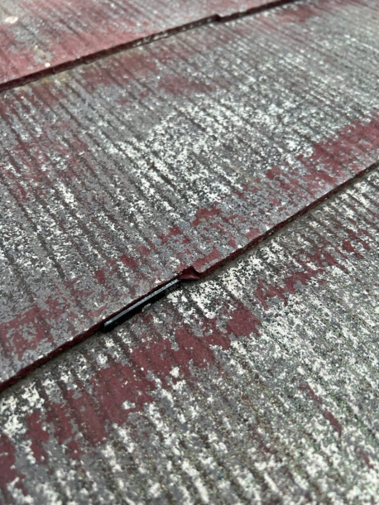 タスペーサー01挿入<br />
（雨漏れ防止の為）