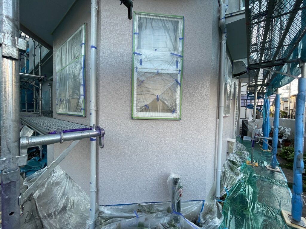 外壁上塗り（完了）