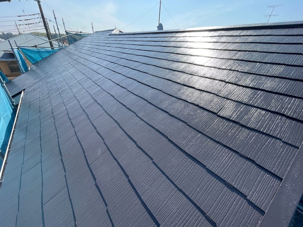 屋根中塗り（完了）