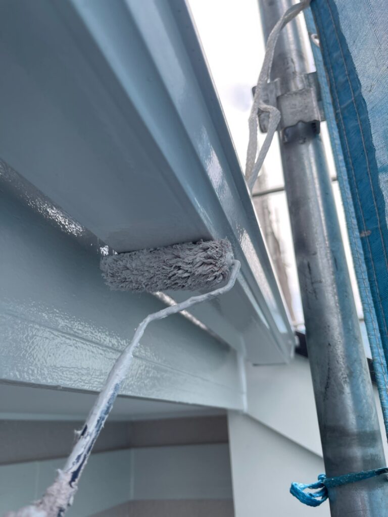 雨樋上塗り（完了）