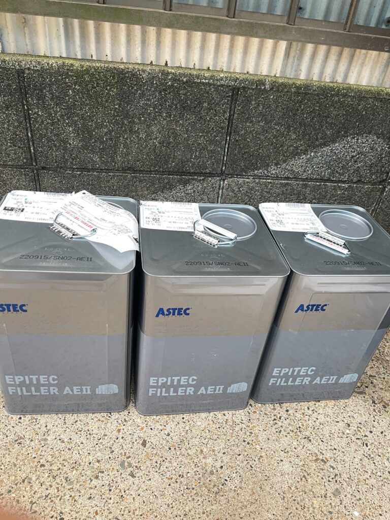 使用材料<br />
←外壁下塗り材料