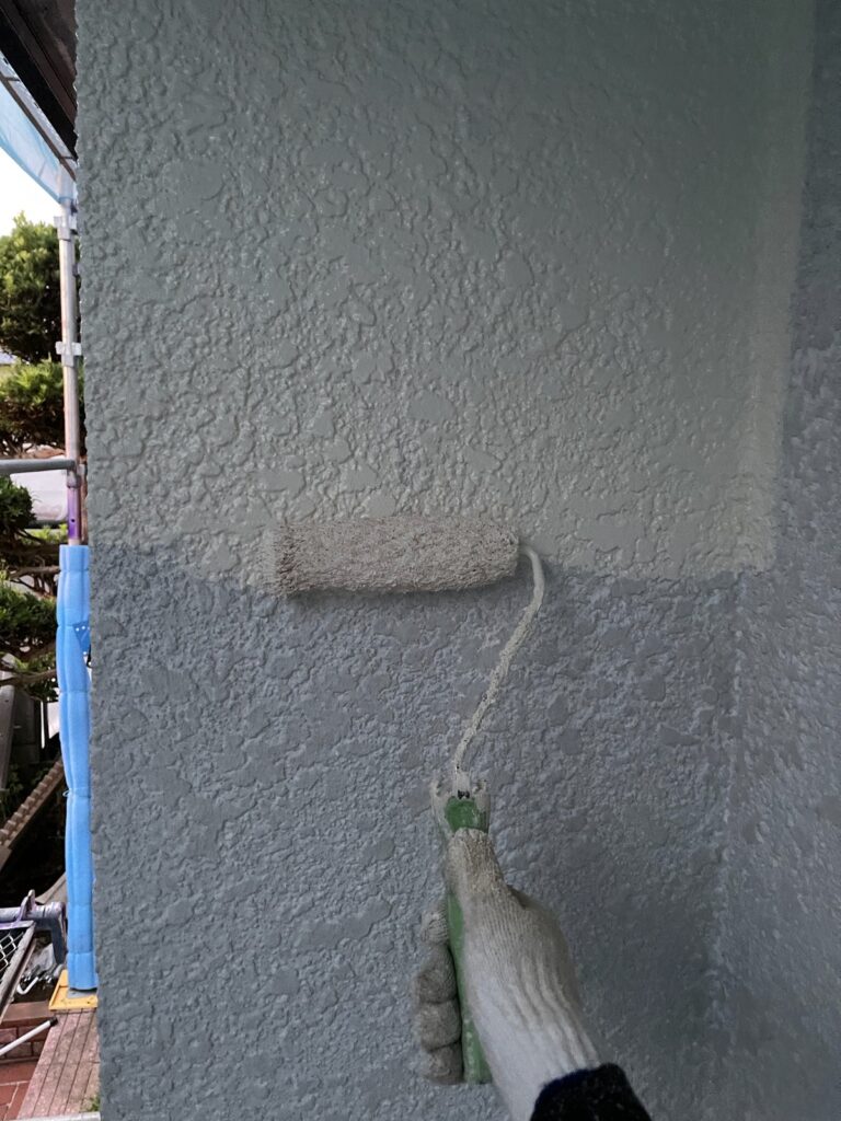 外壁中塗り