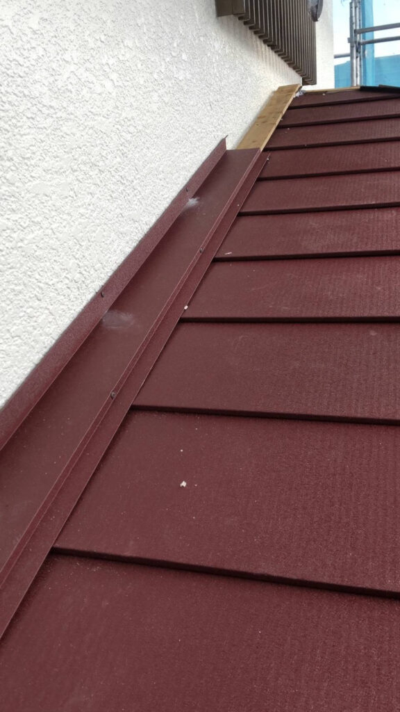 雨押さえ取り付け