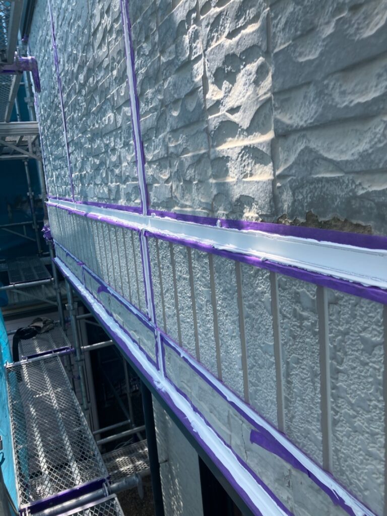 コーキング打ち込み