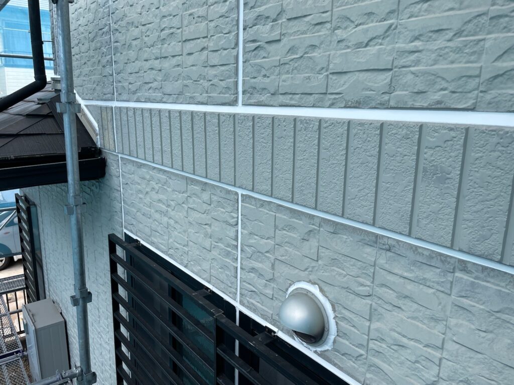 コーキング打ち込み完了）