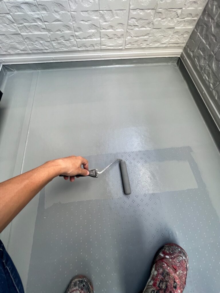 ベランダ床トップコート（２回塗り）