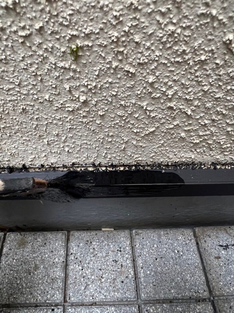 水切りさび止め（下塗り）