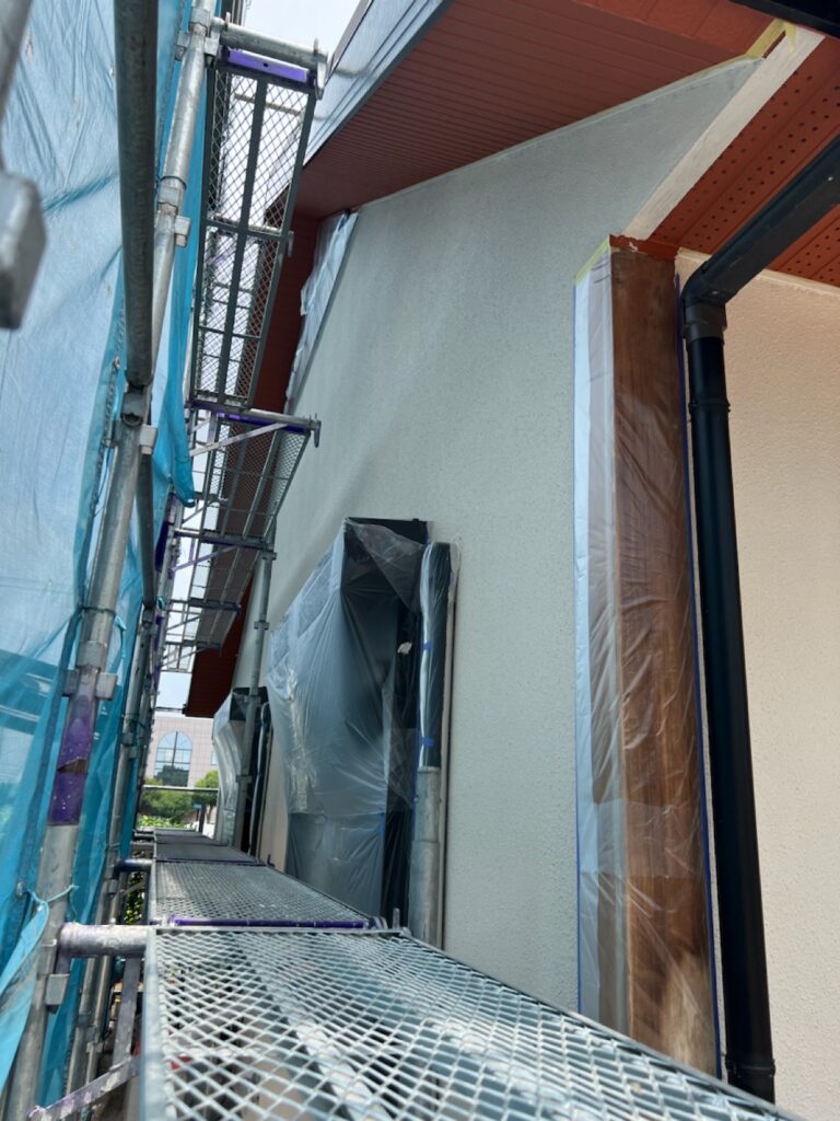 外壁中塗り（完了）