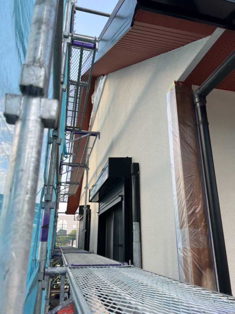 外壁上塗り（完了）