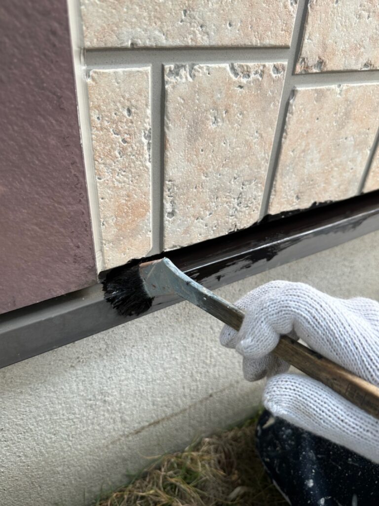 水切りさび止め<br />
（下塗り）